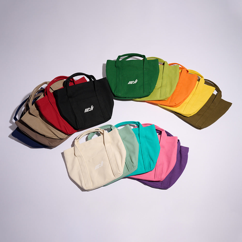 白ロゴ刺繡キャンパストート 15カラー |made in japan ゴルフウエアトップセレクション(ゴルフ小物・golf用品・NERAゴルフ<トップセレクションのNERA>)