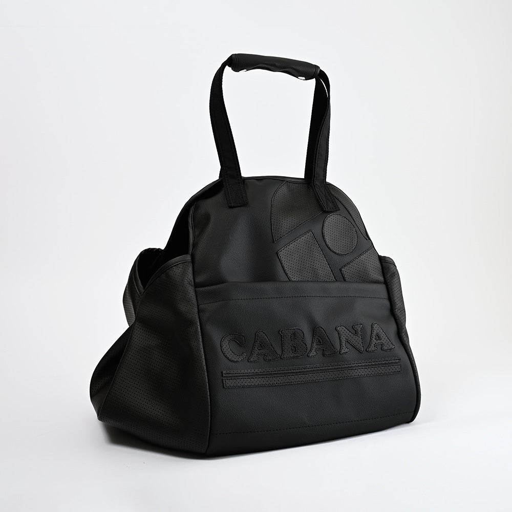 NERAロゴ入りトラベルバッグ 黒・BLACK(ブラック)|ゴルフウェア ゴルフグッズ(ゴルフ小物・golf用品)トップセレクション NERA 日本製 japan made